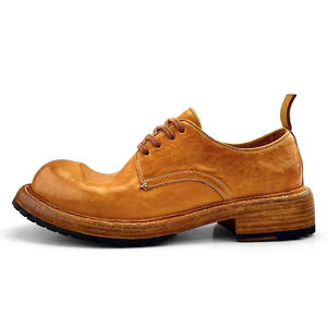 Zapatos Casuales de Vestir para Hombre de Cuero Vacuno Suave, Mocasines de Cuero con Forro Transpirable para Usar en Todas las Estaciones, Zapatos de Vestir de Negocios para Hombre - Product Image 4