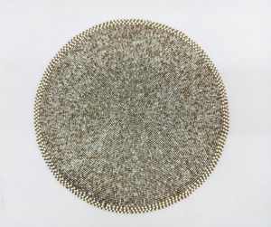 Handcrafted Round Beaded Placemats for Dining Table Wedding Christmas Decoration Family Gathering Parties High Selling <b>Runners</b> - Product Image 1