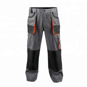 Premium <b>Men's</b> Multi-Pocket Work Cargo <b>Trousers</b> Heavy-Duty Cotton Blend <b>Workwear</b> Pants Reinforced Knees Tool Pockets Working Pant - Product Image 1