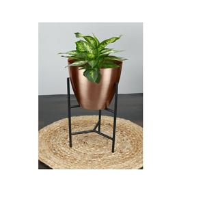 Maceta galvanizada hecha a mano diseño tradicional hecha a mano venta al por mayor maceta de jardín maceta más vendida último revestimiento de plata - Product Image 4