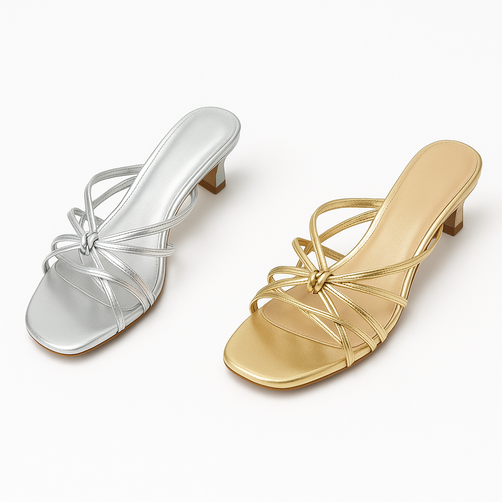 Pumps plateados metálicos para elegancia y sofisticación: