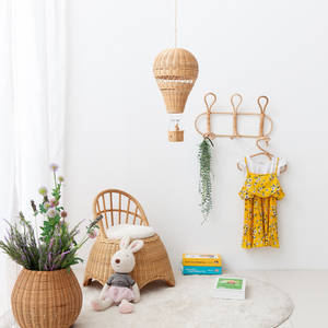 Kids Room Decoration Cute Hanging Rattan Hot air <b>Balloon</b> Pendant Cheap Price Wholesale From Vietnam - Product Image 5