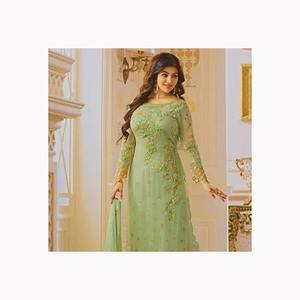 Robe en soie pakistanaise de haute qualité décontractée et tenue de fête fournisseur indien pour les occasions de mariage et de mariée - Product Image 4