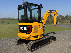 Mini-excavatrice JCB 26C-1 de 2,6 tonnes, neuve et d'occasion, avec godet, type à roues, bon prix - Product Image 3