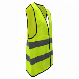 Chaleco de Seguridad de Alta Visibilidad Amarillo Verde para Construcción, Chaqueta Reflectante de Alta Calidad - Product Image 6