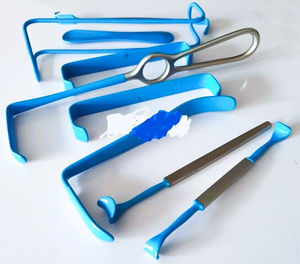 Ensemble d'ascenseur de front de lifting du visage 6 pièces Instrument de chirurgie plastique en acier inoxydable manuel réutilisable endoscopique minimalement invasif - Product Image 1