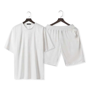 High Streetwear Summer Custom Sports <b>Men</b> Tracksuit T <b>Shirt</b> and Shorts Set Outfits Casual Two Piece <b>Men's</b> Sets Fitness Shorts Set - Product Image 2