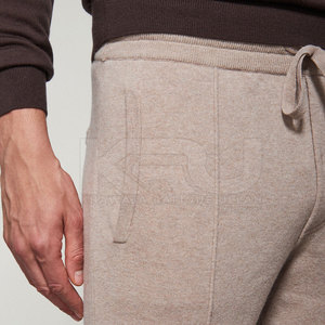 Men Casual <b>Trousers</b> Straight Mid Regular Fit Breathable Canvas Lightweight Drawstring Closure for Daily Wear - Product Image 4