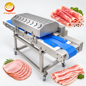 <strong>Meat</strong> Strip Cutter / Fresh Beef Jerky Slicer /Flake Pork <strong>Meat</strong> Cutting Slicing Machine Chicken Breast Slice Making Machine - Product Image 1