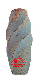 Vase à fleurs en aluminium moulé sur mesure, design floral abstrait, idéal pour la restauration et l'hôtellerie – Meilleure vente - Product Image 3