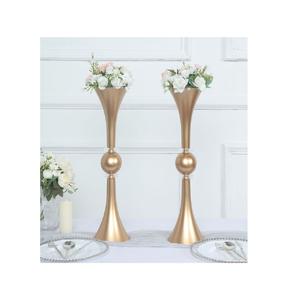 Modern Stainless Steel Flower <b>Vase</b> for Weddings and Home Decor <b>Floor</b> <b>Standing</b> Design - Product Image 4