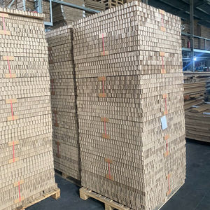 Protecteur d'angle d'ange imperméable en papier ondulé à 90 degrés kraft conçu sur mesure pour l'impression d'étiquettes en carton fantaisie - Product Image 1