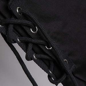 Streetwear noir pour hommes Techwear Cyberpunk extérieur pantalon cargo lourd pantalon Ninja tactique imperméable OEM - Product Image 6