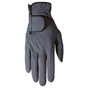 Gants d'équitation en cuir véritable antidérapants avec design OEM personnalisé, fermeture à cordon, doigts entiers, pour sports d'hiver et équitation en extérieur - Product Image 5