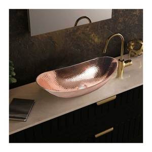 อ่างล้างจานเดี่ยวทำจากทองแดงโบราณมีความต้องการสูงในราคาที่เหมาะสม - Product Image 6