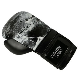 Gants de boxe d'entraînement de combat pour hommes avec logo personnalisé OEM derniers tissus en cuir de protection de la sécurité professionnelle - Product Image 5