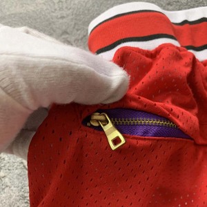 Pantalones Cortos Deportivos Personalizados Estilo Hip-Hop Urbano, Sublimación, Doble Capa de Malla, Cierre de Cremallera, Pantalones Cortos de Baloncesto para Niños, Solo Pantalones Cortos de Baloncesto - Product Image 2