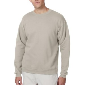 Manufacture Custom Made Minimalist Solid Color Crewneck Sweatshirt Soft Cotton Blend Long Sleeve Tee for Streetwear &amp; Daily ODM - Product Image 2