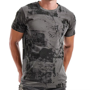 Meilleure qualité T-shirts pour hommes Nouveau design Sublimation imprimé à bas prix 220 grammes de tissu de poids - Product Image 4