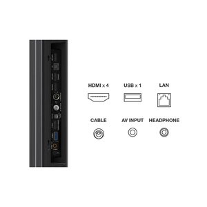 75-Inch 8K Ultra HD Smart TV with <b>Mini</b>-LED Sound Built-in Voice Assistant Compatible with All Voice Assistants - Product Image 4