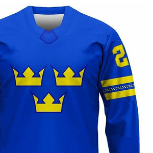 Jersey Unisex Cómodo para Hombre, para Todas las Temporadas, Personalizable con Nombre de Equipo de Hockey sobre Hielo, Moderno para Combinar en Capas - Product Image 4