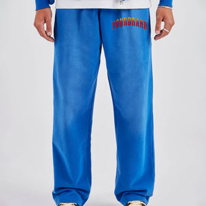 Gran oferta, pantalones de chándal Vintage lavados Sunfade de pierna ancha de gran tamaño de calidad Premium, pantalones de hombre con Logo impreso personalizado - Product Image 4
