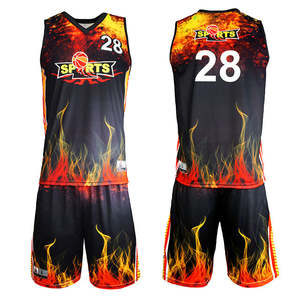 Conjunto de camiseta de baloncesto reversible personalizado para jóvenes, hombres, niños, ropa de entrenamiento, equipo de Camiseta deportiva, uniforme con pantalones cortos - Product Image 2