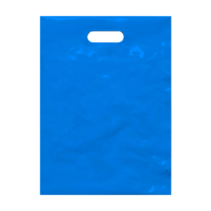 Bolsa de plástico con mango de troquelado reforzado de alta calidad MDPE de Turquía con precio de fábrica para ir de compras - Product Image 5