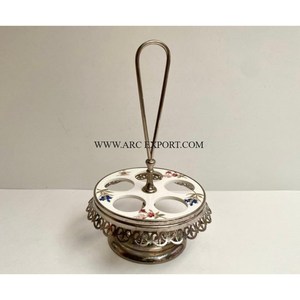 Estante de exhibición de huevos hecho de aluminio para decoración del hogar y uso de cocina, estante de huevos de mesa hecho a mano de Calidad exclusiva para la venta superior - Product Image 6