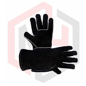 Gants de soudage en cuir de 14 pouces Gants de travail de sécurité résistants à la chaleur Gants industriels à longue manchette Vente en gros - Product Image 6