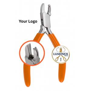 Pince de réglage de pierre en acier inoxydable de haute qualité avec couleur et logo personnalisables pour la fabrication de bijoux à bricoler soi-même - Product Image 1