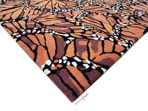 Alfombra de Lana y Seda Tejida a Mano, Diseño Nuevo 2025, Proveedor Mayorista Indio, HT-550, Geométrica Abstracta 3D, de Alta Gama - Product Image 3