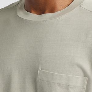 2025 OEM hombres Loose Fit Casual Streetwear camiseta Multi colores transpirable verano algodón camiseta para hombres - Product Image 4