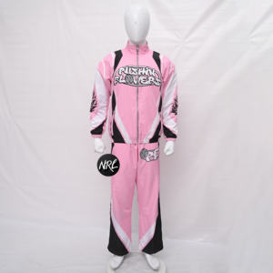 Venta al por mayor de ropa de calle de impresión digital de gran tamaño de alta calidad sudadera a juego fabricante de chándales transpirables - Product Image 1