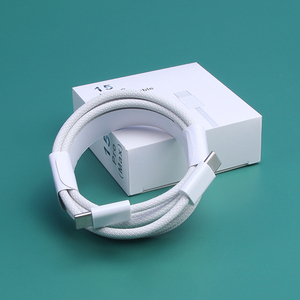 Oem Nylon bện cáp USB-C 3A/5A Sạc nhanh PD 60W 1m 2M 3ft 6ft 10ft Chiều dài Nickel mạ Cáp dữ liệu cho máy in - Product Image 6