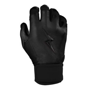 Guantes de bateo de béisbol de diseño personalizado Unisex transpirables antideslizantes duraderos de puño corto de cuero más vendidos - Product Image 3