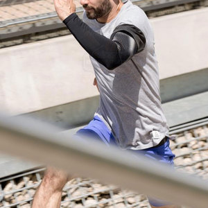 Venta al por mayor de mangas de brazo para gimnasio, soporte de brazo tejido para ciclismo para correr para entusiastas del fitness - Product Image 3