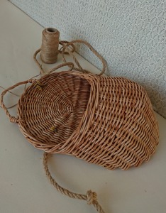 Rustic Farmhouse <b>Hanging</b> <b>Wall</b> Dcor Handmade Animal Shaped Eco-Friendly Storage <b>Baskets</b> Natural Rattan Modern Multifunction - Product Image 4