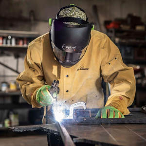 Gants de travail en cuir de protection pour la manipulation d'outils tranchants à haute température, résistants à la chaleur et aux coupures, pour usage industriel extérieur - Product Image 4