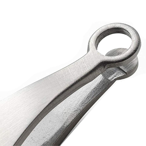 Pinzas de pelo de Nariz de alta calidad Acabado Dall Mango liso Corte de pelo de acero inoxidable Manicura Recorte facial - Product Image 4