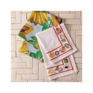 2025 marque de confiance superbe qualité 100% coton tissé jetable séchage rapide serviette de cuisine doux Durable imprimé Animal broderie pour - Product Image 3