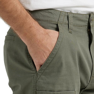 Pantalones cortos Cargo de verano para hombre con múltiples bolsillos, diseño personalizado y logotipo, pantalones cortos Cargo teñidos lisos antiarrugas para hombre - Product Image 4