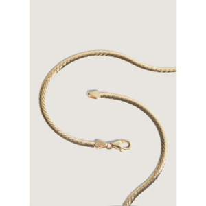สร้อยคอแบบเฮอร์ริงโบนของเคนเนดี้ ทำจากทอง 14K และ 18K ชุบทองคำเหลือง ดีไซน์ทันสมัย สไตล์ศาสนา ประดับมุกเป็นหินหลัก ชุบโรเดียม - Product Image 6