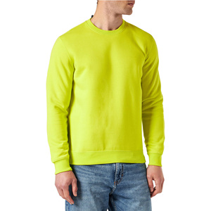 Sudadera de Algodón 100% con Logo personalizado para hombre, ropa de calle masculina de cuello redondo, suelta y transpirable - Product Image 1