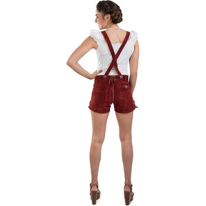 Disfraces de Oktoberfest alemanes tradicionales Lederhosen originales para mujeres y Lederhosen Enge lederhose bávaro FR mdchen - Product Image 5