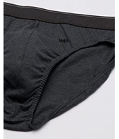 Sous-vêtements respirants pour hommes, 100% coton, caleçons taille haute, lot de 3