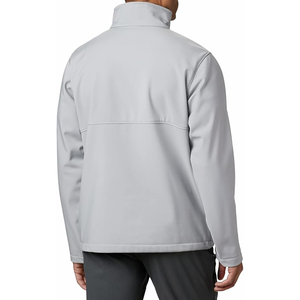 Chaqueta cortavientos con cremallera Chaqueta de Jersey Transpirable Resistente al agua Softshell con logotipo Estampado Centro Cierre de cremallera frontal - Product Image 5