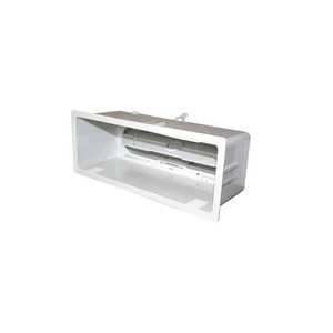 Caja de Plenum Rectangular Anticondensación de Plástico ABS Blanco de Diseño Minimalista Tecnosystemi para Sistemas HVAC - Product Image 1