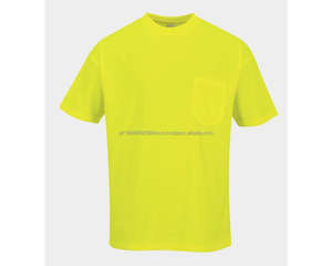 Camiseta de Seguridad Reflectante de Alta Visibilidad ANSI para Hombre, Transpirable, Impermeable, Fluorescente y Térmica para Seguridad en Aeropuertos, Tráfico y Carreteras - Product Image 5