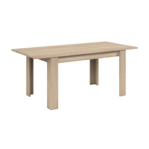 Kit Tavolo Kendra 90x140/190xh78 Cm Rovere Bianco - Product Image 2